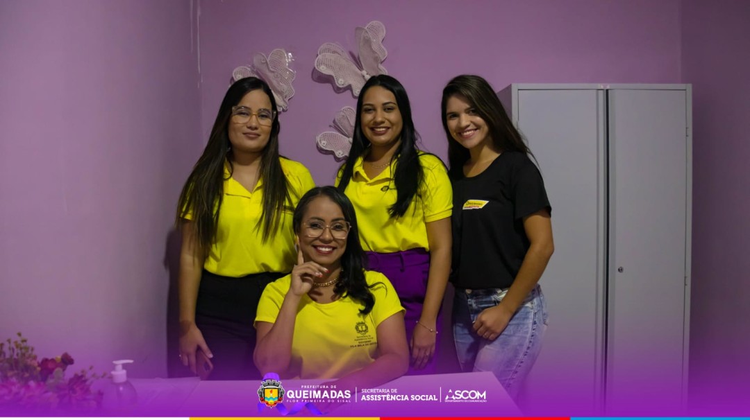 “Salas Lilás” para atendimento humanizado às mulheres em situação de violência – uma realidade em Queimadas.