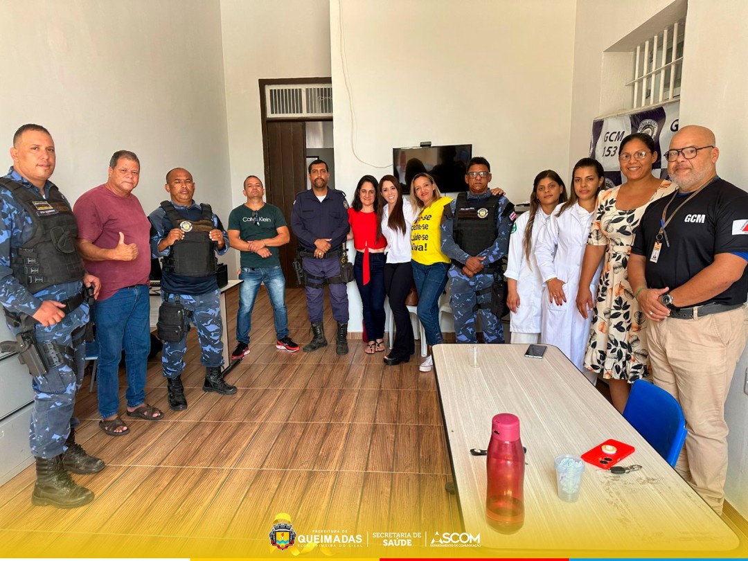 Caps I debate sobre a importância da saúde mental com agentes da Segurança Pública