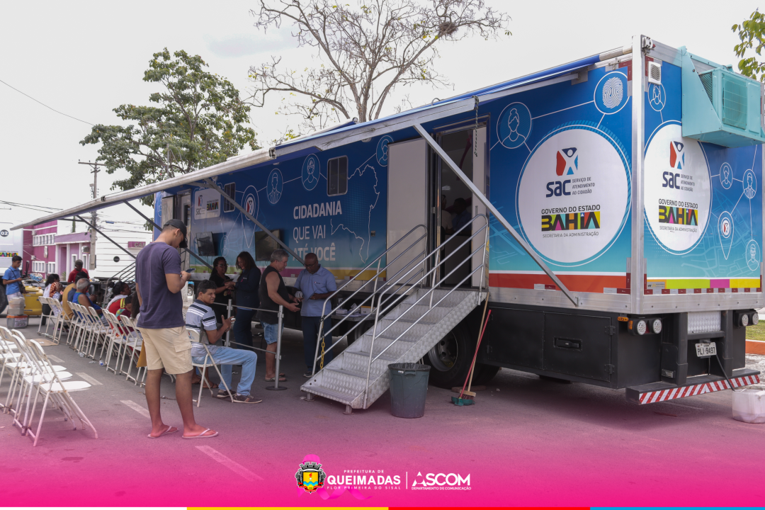 O SAC Móvel está de volta a Queimadas