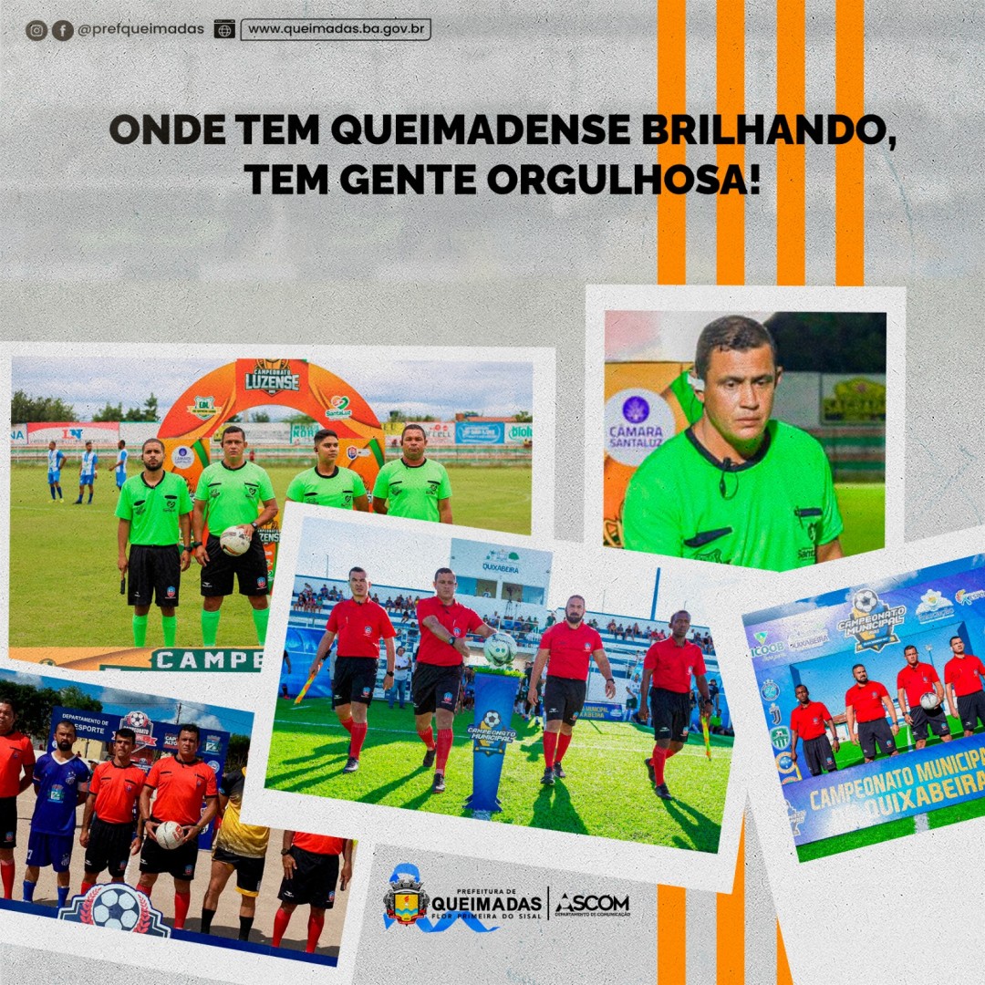 Onde tem Queimadense brilhando tem gente orgulhosa!