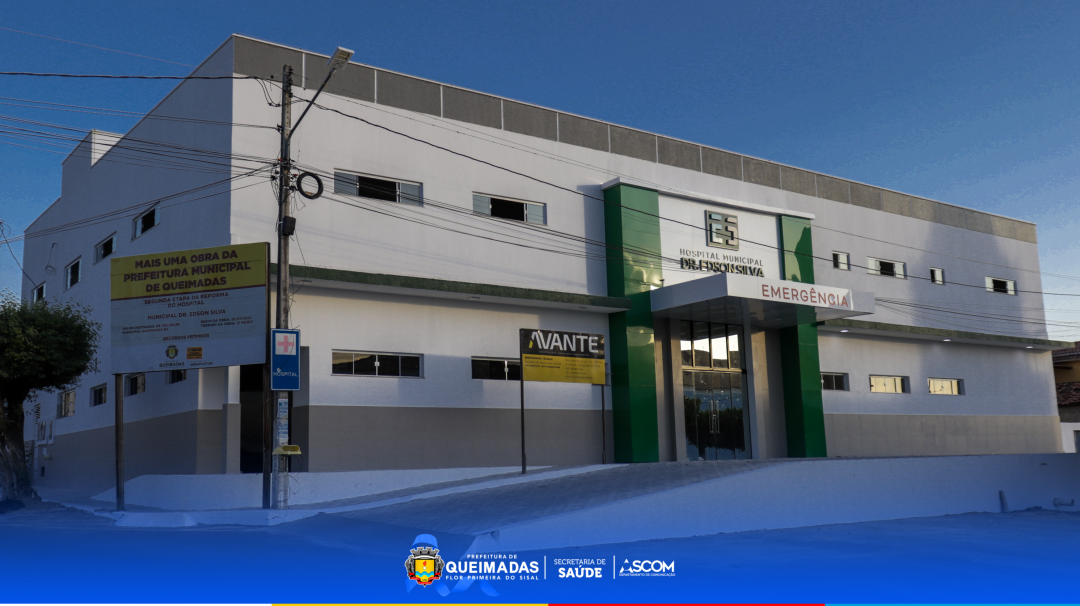 Obras no Hospital Municipal Dr. Edson Silva estão em fase de conclusão