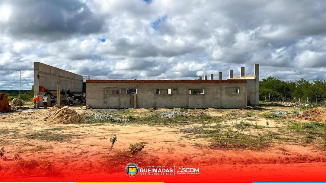 Atualização do andamento das obras no Ginásio de Esportes José Cláudio Barbosa dos Reis (Riacho da Onça)