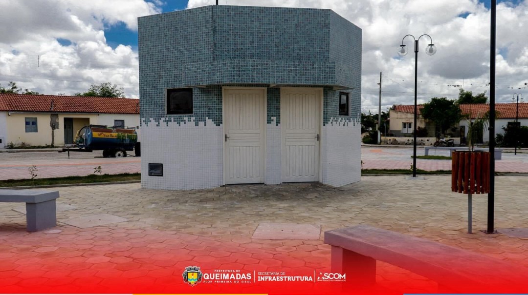 Praça do Gregório está em fase final de acabamento