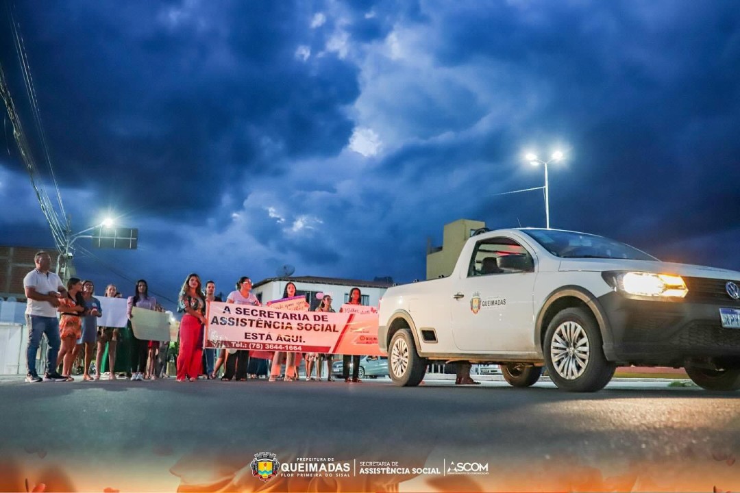 Março Mulher: Assistência Social realiza II Marcha das Mulheres e roda de conversa na sede do município.