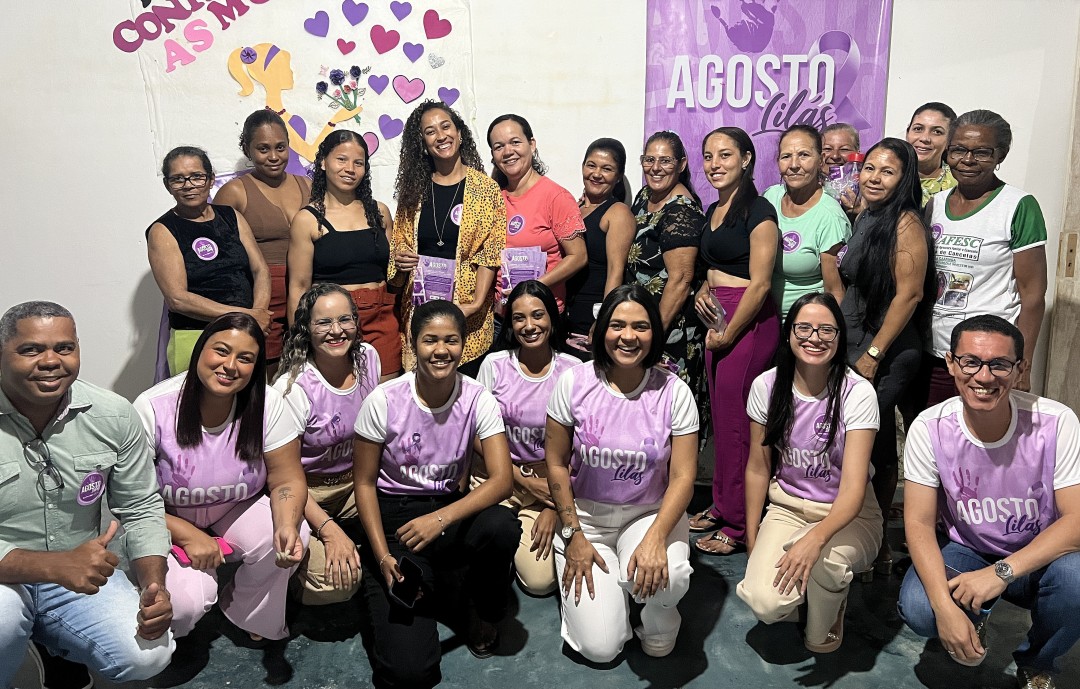 AGOSTO LILÁS - Enfrentamento à Violência Contra Mulher: CAMPANHA DA SMAS SEGUE VISTANDO POVOADOS E DISTRITOS