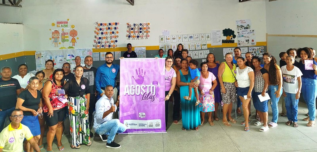 SMAS promove palestra sobre enfrentamento à violência contra a mulher no povoado de Tanques