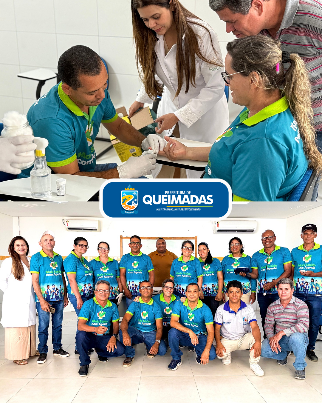 Curso de Formação Técnica para ACS: segunda turma do Projeto “Mais Saúde com Agente” é concluída com sucesso em Queimadas