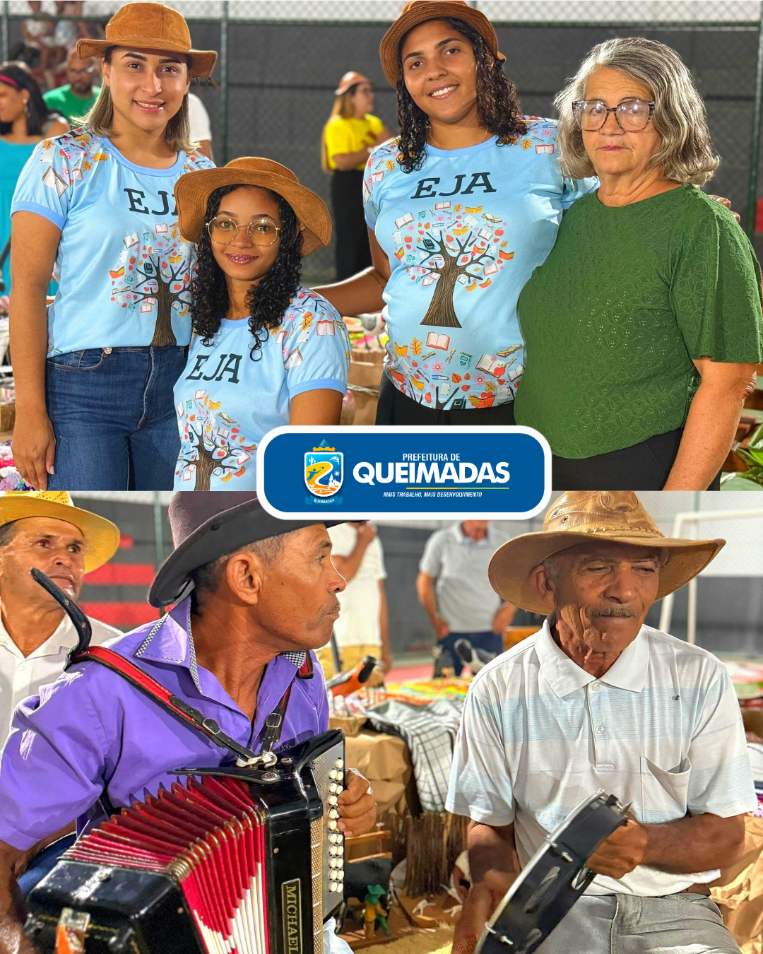 3º Encontro Cultural “EJA em Foco” celebra a força da cultura nordestina em Riacho da Onça