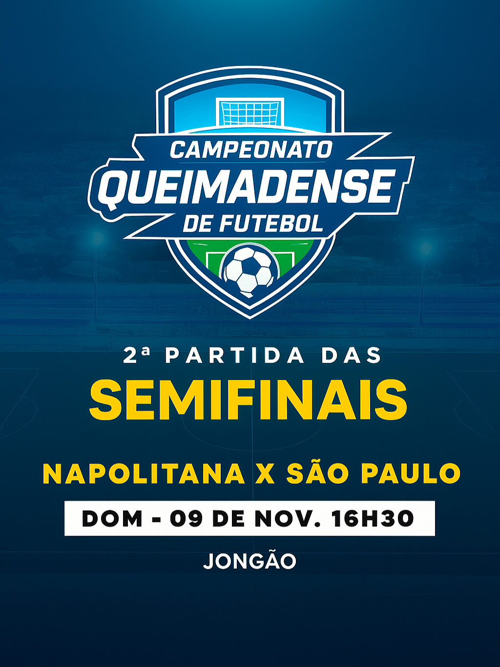 Tudo ou nada! Napolitana e São Paulo de Lagoa do Mari duelam pela segunda vaga na grande final do Queimadense 2025 - neste domingo (09)