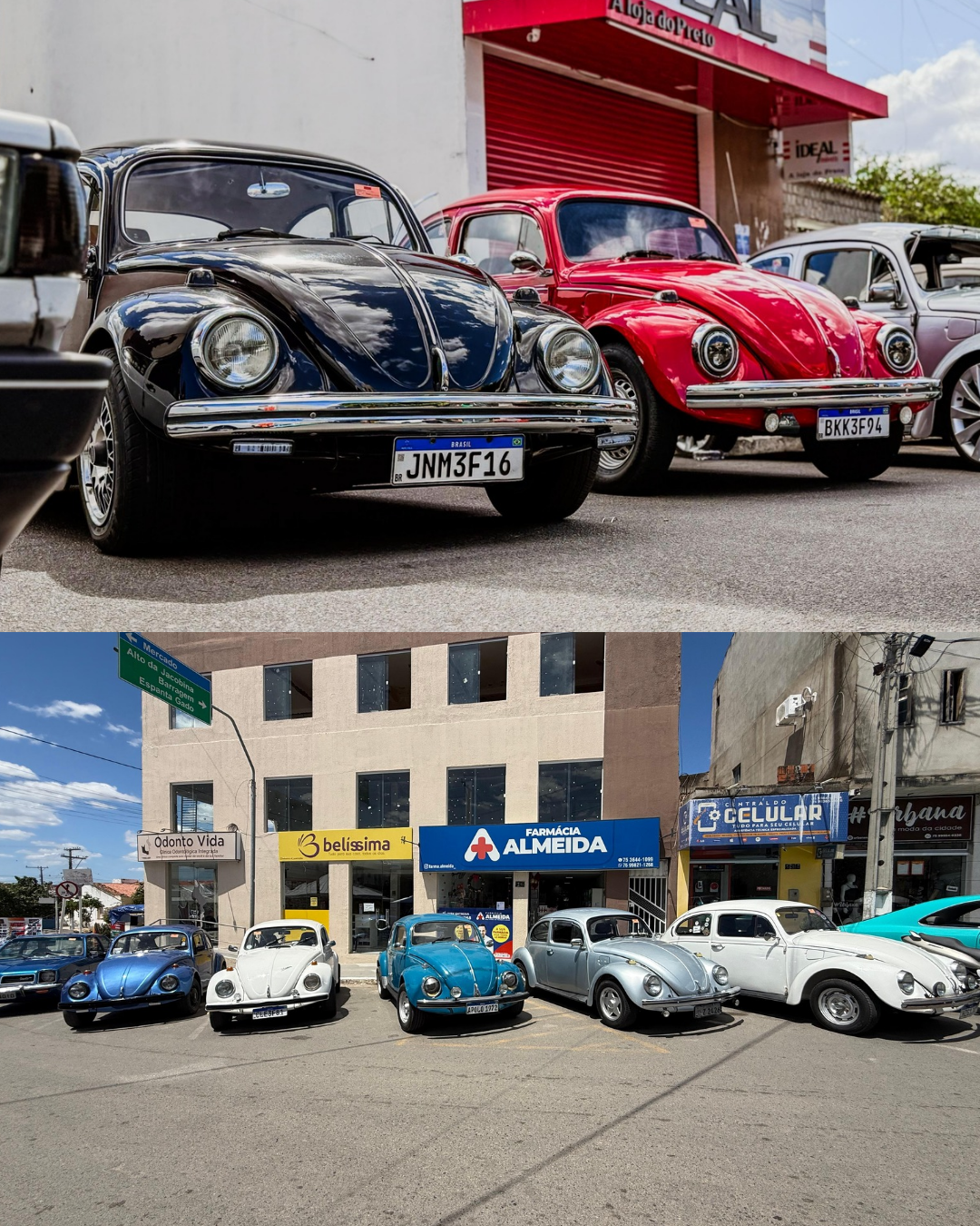Clássicos sobre rodas encantam moradores e visitantes no 1º Encontro de Carros Antigos de Queimadas - nostalgia e paixão pelo automobilismo