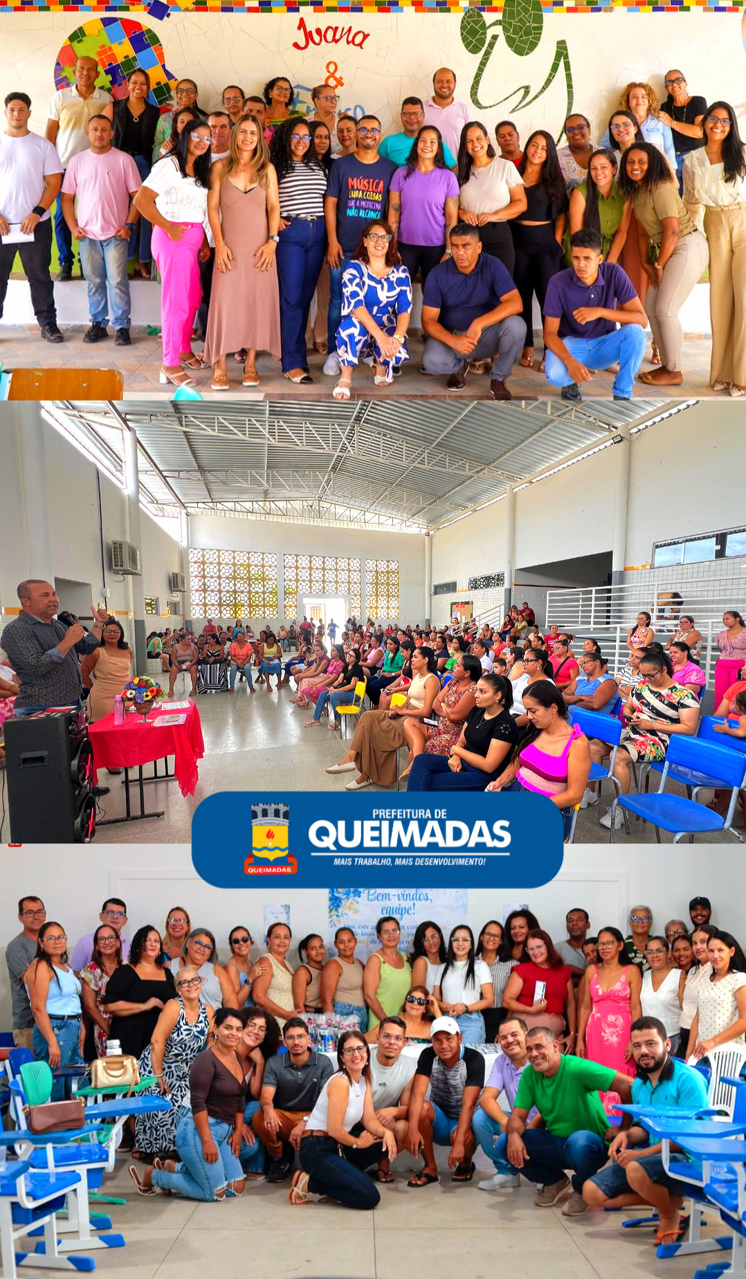 Jornada Pedagógica 2026 segue com programação da SEMEQ nesta quinta (05) e sexta-feira (06)