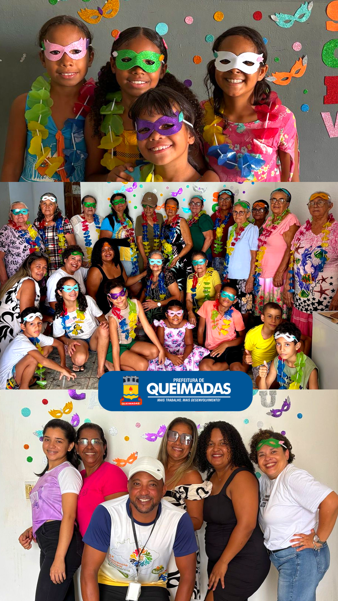 Carnaval do SCFV anima núcleos da zona rural e encerra semana de atividades com muita cultura e integração