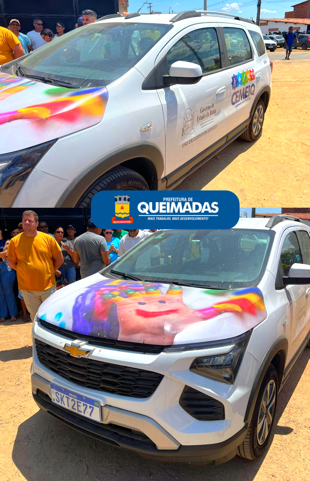 Prefeitura de Queimadas entrega veículo 0km para fortalecer a Educação Inclusiva no município