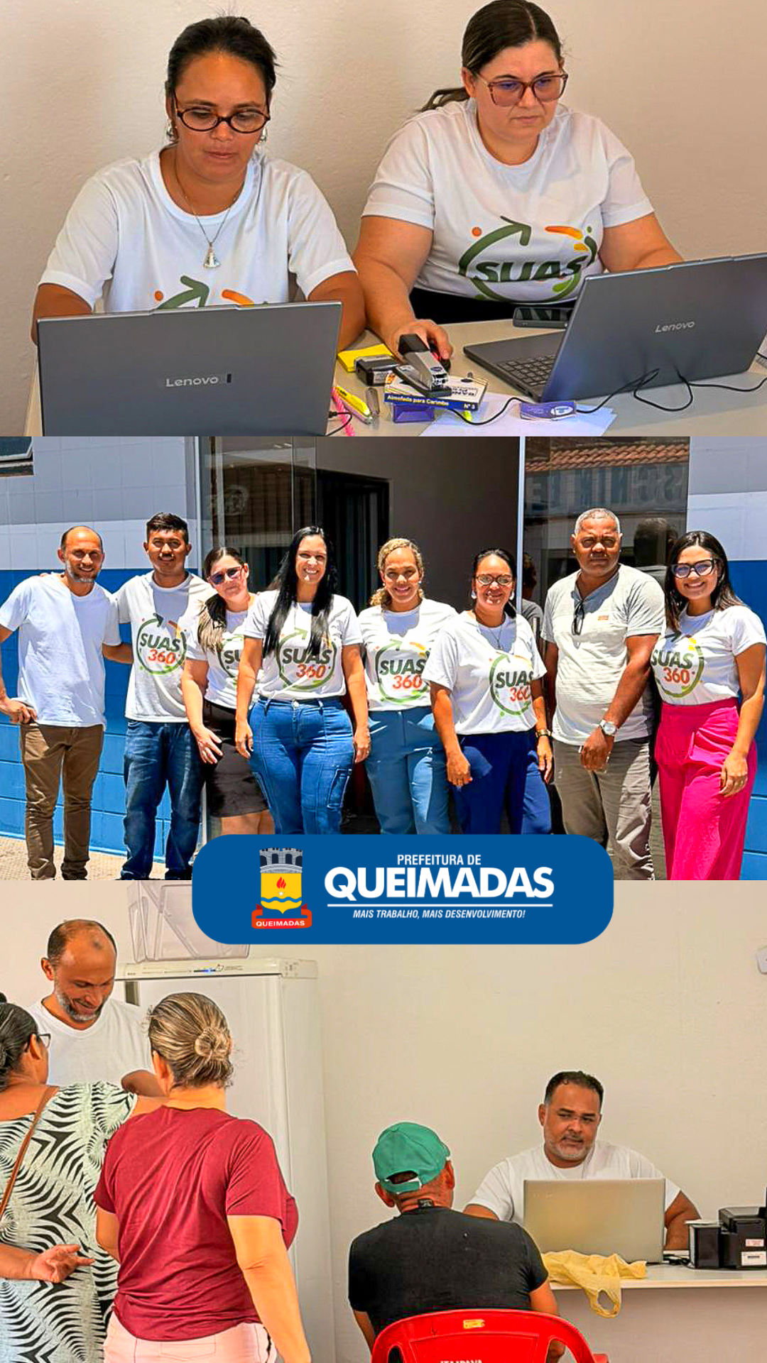 SUAS 360 CONCLUI MAIS UMA EDIÇÃO - Com grande participação da comunidade de Riacho da Onça